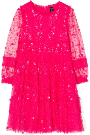 Needle & Thread Violet Shimmer sequin-embellished dress