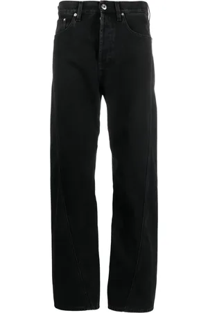 Lanvin Twisted straight-leg jeans