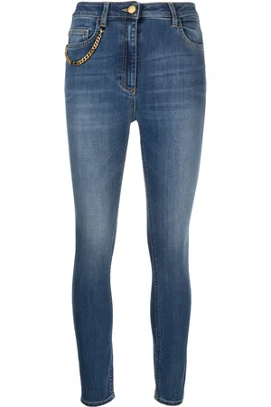 Elisabetta Franchi Mid-rise skinny-cut jeans