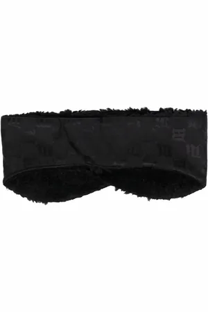 MISBHV Monogram-print contrast-trim headband