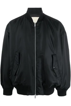 Emporio Armani Embossed-Monogram Bomber Jacket