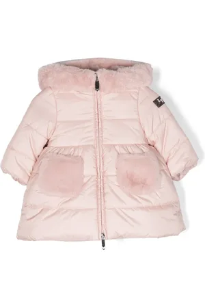 Il gufo Hooded down padded jacket