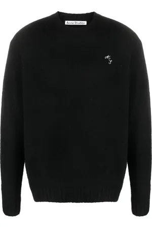 Acne Studios Logo-embroidered wool jumper