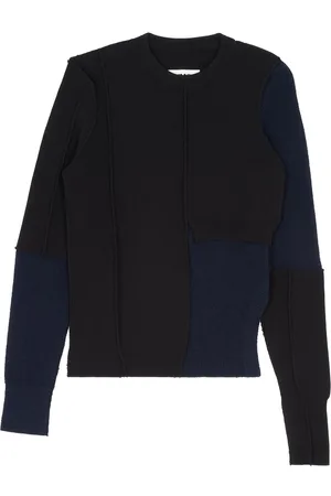 Maison Margiela Stitch-detail crew-neck jumper
