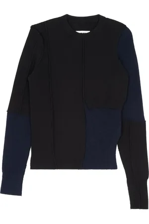 Maison Margiela Stitch-detail crew-neck jumper