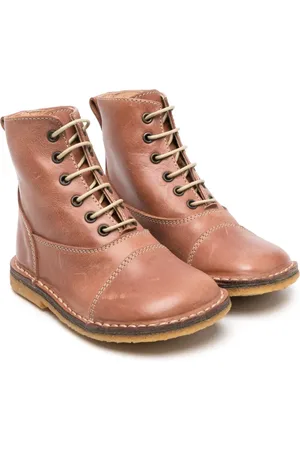 PèPè Lace-up leather ankle boots