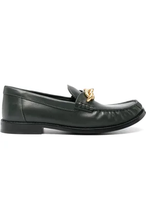 Coach jade store signature loafers