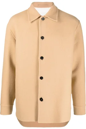 Jil Sander Button-up long-sleeved overshirt