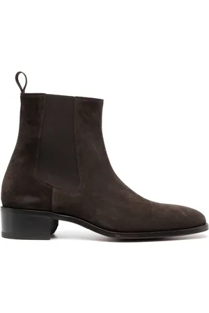 Tom Ford 40mm square-toe leather boots