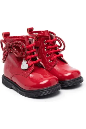 Baby girl red sales boots