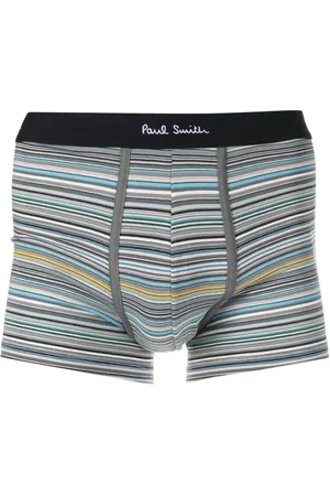 Paul Smith Logo-waistband striped boxers
