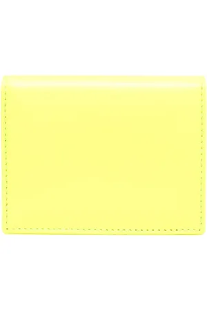 Comme des Garçons Colour-block leather bi-fold wallet