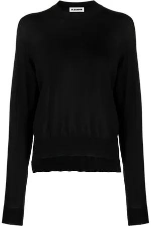 Jil Sander Ribbed crew neck jumper