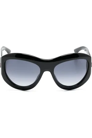 Dsquared2 Logo-plaque round-frame sunglasses
