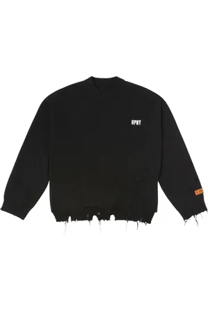 Heron Preston Embroidered-logo drawstring sweatshirt