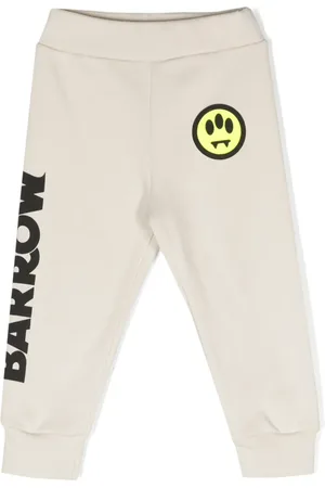 BARROW Logo-print cotton track pants