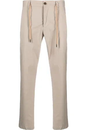 MYTHS Drawstring-waist chino trousers