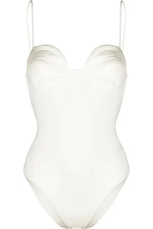 Noire Swimwear Round-neck swimsuit