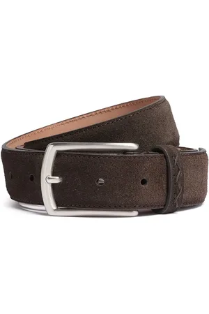 Ermenegildo Zegna Tonal-stitch detail belt
