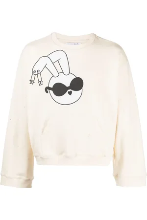 Natasha Zinko Graphic-print cotton sweatshirt