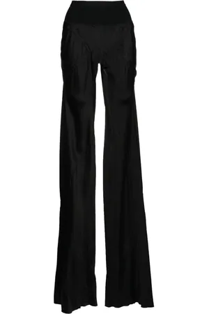 Rick Owens Extra-length flared trousers