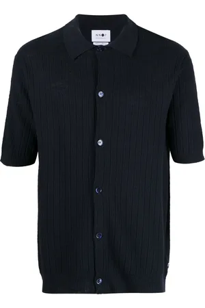 NN.07 Short-sleeves knitted shirt