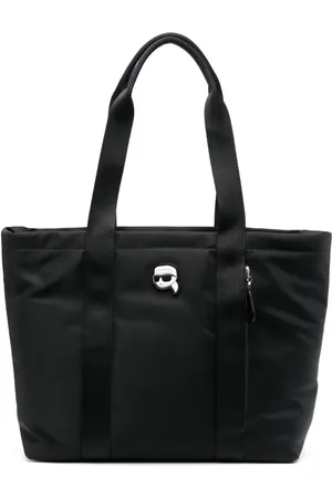Karl Lagerfeld Ikon zip-top tote bag