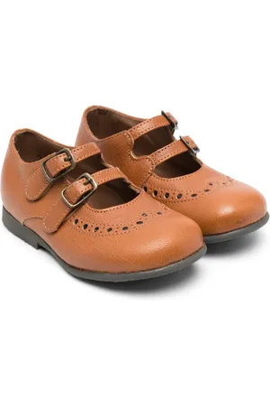 PèPè Marie double-strap ballerina shoes