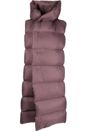 Rick Owens Luxor quilted hooded gilet