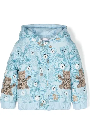 Roberto Cavalli Teddy bear-print padded jacket
