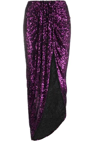 Nervi High-waisted sequin-embellished skirt