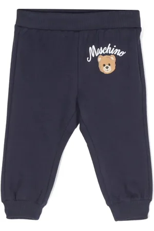 Moschino Logo-print cotton track pants