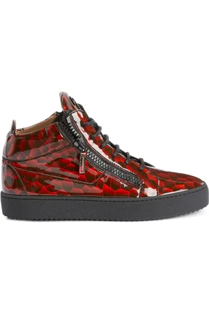 Giuseppe Zanotti Kriss geometric-pattern glazed sneakers
