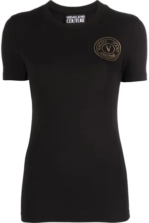 VERSACE Logo-print T-shirt