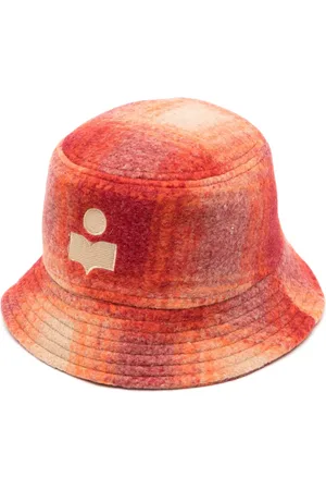 Isabel Marant Haley checked bucket hat