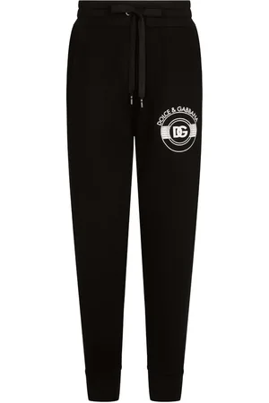 Dolce & Gabbana Logo-print cotton track pants