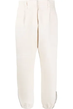 Brunello Cucinelli Balloon-leg cotton trousers