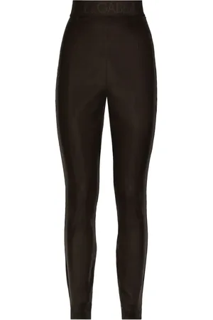 WYWY Tight leggings female high waist slim stretch cotton leggings(黑色,标准裤长3XL)  : : Fashion