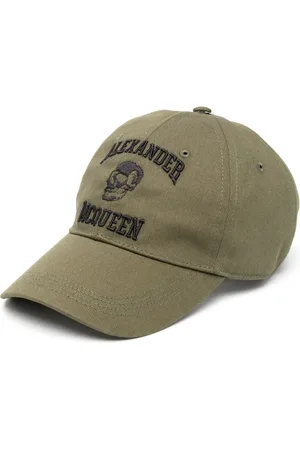 Alexander McQueen Embroidered-motif baseball cap