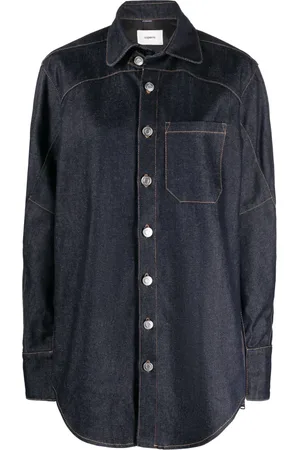 COPERNI Moto oversized denim shirt