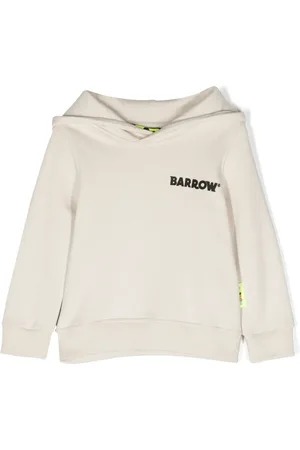 BARROW Graphic-print cotton hoodie