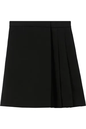 Burberry Jersey pleated skirt