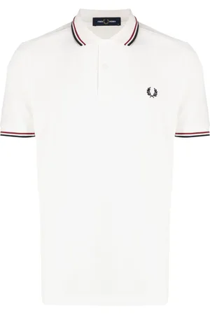 Fred Perry Contrast-trim cotton polo shirt