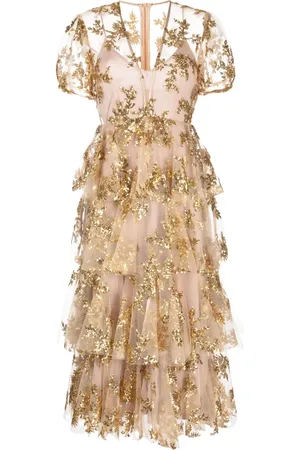 Macgraw Parody sequin-embellished midi dress
