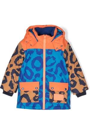 Marc Jacobs Cheetah-print hooded snow coat