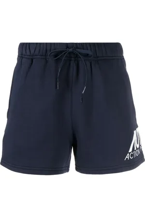 Autry Logo-print cotton short shorts