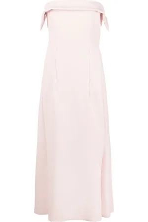 Serafini Strapless midi dress