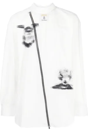 Takahiromiyashita The Soloist Graphic-print reversible shirt