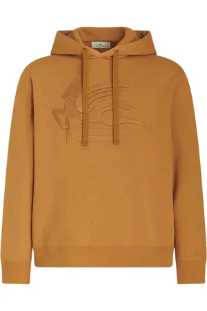 Etro Pegaso-motif cotton hoodie