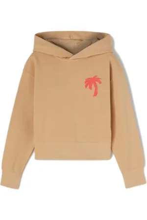 Palm Angels Camouflage-print cotton hoodie